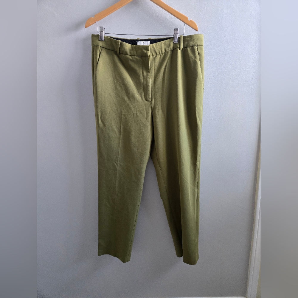Olive Green Babaton Aritzia Dress Pants Trousers Size 16